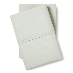 King Tencel Pillowcase Set Gray Mint - Fieldcrest , Gray Green