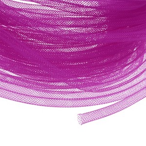 Unique Bargains Elastic Fabric Durable Mesh Tubing Multipurpose Use Waterproof Mesh Tube Ribbon 1 Pc - 1 of 4