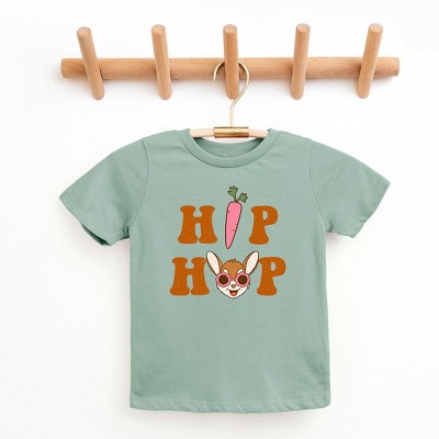 The Juniper Shop Hip Hop Bunny With Glasses Youth Short Sleeve Tee
