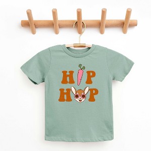 The Juniper Shop Hip Hop Bunny With Glasses Youth Short Sleeve Tee - 1 of 2