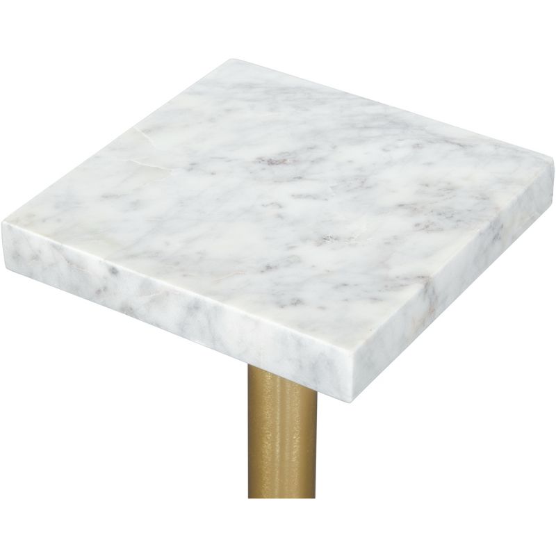 Rumi&#160; Side Table Marble White - ZM Home, 6 of 13