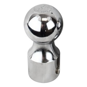 Aluma-Tow 2 5/16 Inch Powder Coated Corrosion Proof Hitch Ball Replacement with Gross Trailer Weight Rating of 12,000 Pounds, Chrome Plated Steel - 1 of 4