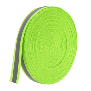 Unique Bargains High Visibility Sew-on DIY Clothing Raincoats Reflective Tape Strip - 1 of 4