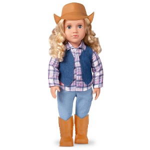 Our Generation 18" Cowgirl Doll in Western-Inspired Outfit - 1 of 4