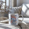 America Land of the Free Mug, Retro Floral Independence Day Gift| OrnamentallyYou - 4 of 4