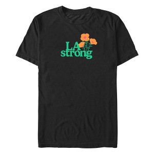 Men's Lost Gods LA Fire Strong Poppies T-Shirt - 1 of 3