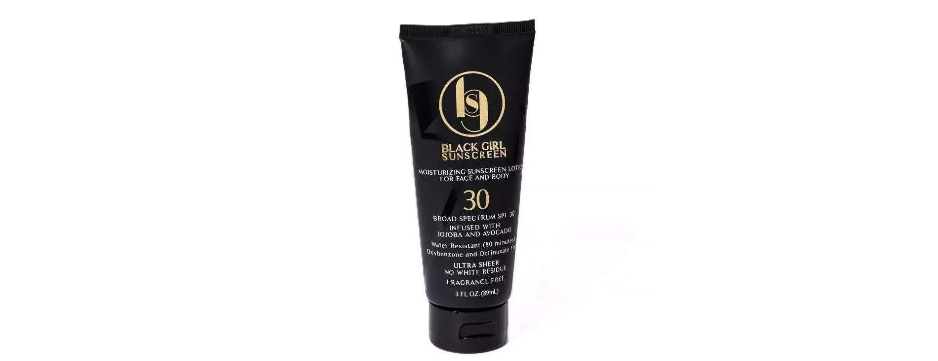 Black Girl Sunscreen Broad Spectrum Infused with Jojoba Oil - SPF 30 - 3 fl oz