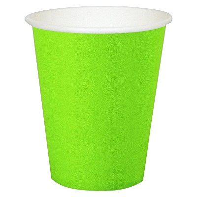 24ct 9oz Cups - Lime Green