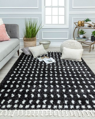 Cosmoliving By Cosmopolitan Bennett Bt15a Modern Dots Area Rug For ...