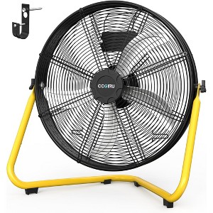 Ihomadore 20" Industrial Factory Box Fans Black Drum Fan - 1 of 4