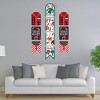 Big Dot of Happiness Christmas Pajamas - Hanging Vertical Paper Door Banners - Holiday Plaid PJ Party Wall Decoration Kit - Indoor Door Decor - 2 of 4