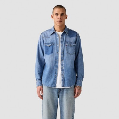 Levi's Men's Western Standard Fit Long Sleeve Button-Down Shirt