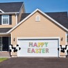Big Dot of Happiness Hippity Hoppity - Large Easter Bunny Party Decorations - Happy Easter - Outdoor Letter Banner - 2 of 4