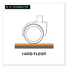 ES Robbins EverLife Chair Mat for Hard Floors, Heavy Use, Rectangular with Lip, 45 x 53, Clear - 2 of 4