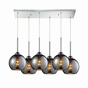 Elk Home Cassandra 6 - Light Pendant in  Polished Chrome - 1 of 1