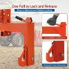 Coucheta 3 Point Quick Hitch, 3000 Lbs 3-Pt Attachments with 2" Receiver Hitch Adaptation to Category 1 & 2 Tractors with 5 Level Adjustable Bolt - 4 of 4