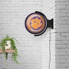 University Original Round Rotating Lighted Wall Sign - 3 of 4