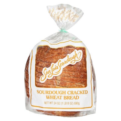 San Luis Sourdough Cracked Wheat Bread - 24oz : Target