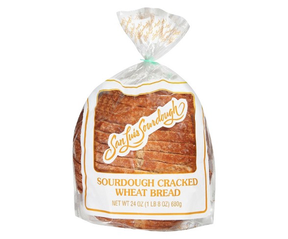 San Luis Sourdough Cracked Wheat Bread - 24oz