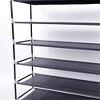 100cm Wide Shoe Rack Organizer Storage Shoes Shelves Space 10 Tier Standing - 4 of 4