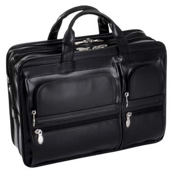 McKlein Leather Laptop Handbag Winnetka Briefcase