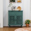 2 Door 2 Drawer Cabinet, American Furniture, Suitable for Bedroom, Living Room, Study - 2 of 4