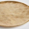 Plum & Post 16.75" Veda Decorative Cast Aluminum Round Tabletop Centerpiece Tray - 4 of 4
