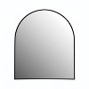 Metal Framed Wall Mirror Black - Storied Home: Arched, Modern Decor for Living Space, No Assembly Required - 2 of 4