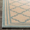 Linden LND121 Power Loomed Indoor/Outdoor Rugs - Safavieh - 2 of 3