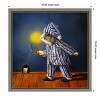 Amanti Art The Night Before Christmas Mouse by Lucia Heffernan Canvas Wall Art Print Framed 16 x 16-in. - image 4 of 4