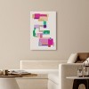 Art Remedy Dreaming of a dream Geometric Modern Color Block Abstract Wall Art Unframed - 2 of 4