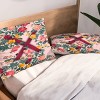 Deny Designs Standard Burcu Korkmazyurek Summer Botanical Monogram Pillow Shams - 2 of 3