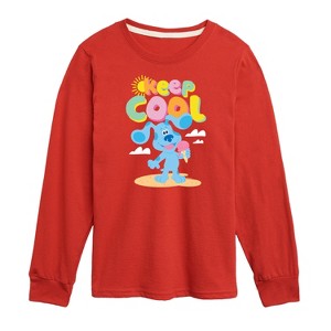 Boys' - Blue's Clues & You! - Keep Cool Long Sleeve Graphic T-Shirt - 1 of 3