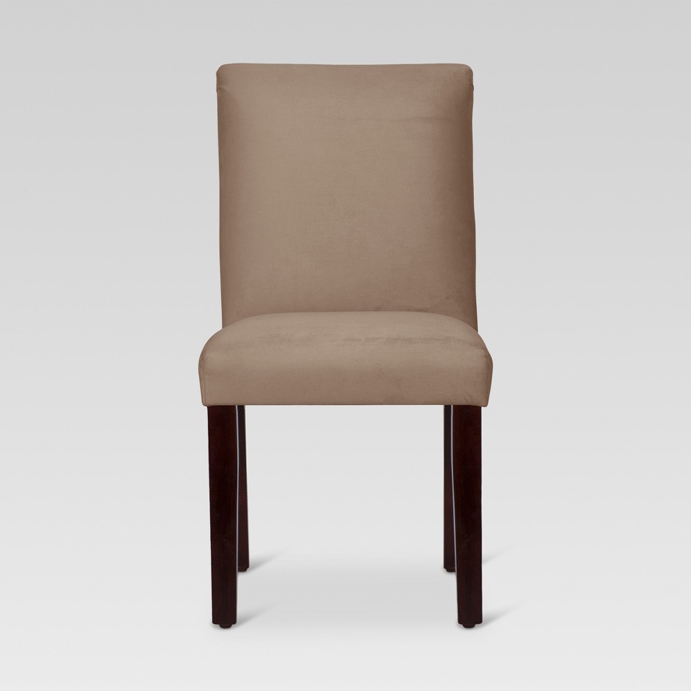 Photos - Chair Skyline Furniture Velvet Parsons Dining  Brown