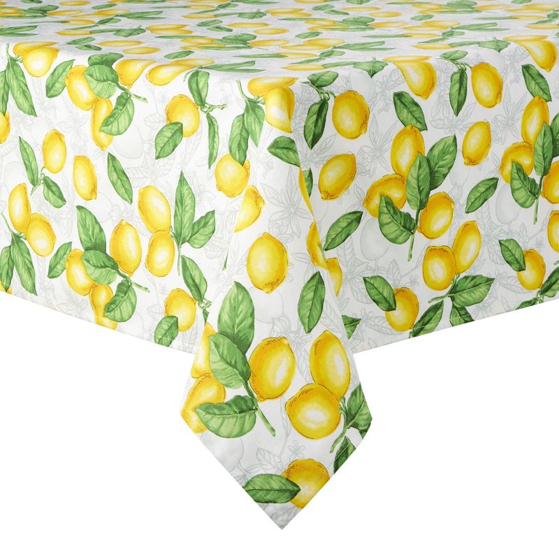 Martha Stewart Lots of Lemons Tablecloth Single Pack, 1 of 3