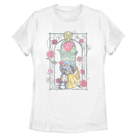 Beauty and the beast t shirts for adults on sale