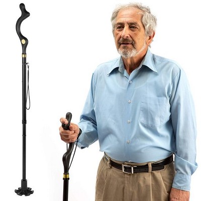 Drive Medical Flex N Go Adjustable Walking Cane With Ergonomic