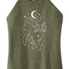 Women's - Instant Message - Star Cat Graphic High Neck Tank - 2 of 4