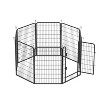 Heavy Duty Metal Playpen with door,39.37"H Dog Fence Pet Exercise Pen for Outdoor - 3 of 4