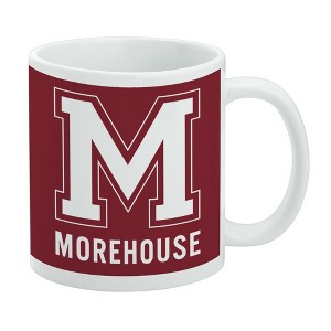 Morehouse College Primary Logo Ceramic Coffee Mug Novelty Gift Mugs for Coffee Tea and Hot Drinks 11oz White - 1 of 4