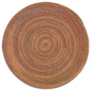 Colonial Mills Worley Round Area Rug - Orange 5x5 - 1 of 2