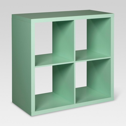'4Cube Organizer Shelf Mint 13'' Threshold , Green', by Threshold