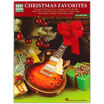 Hal Leonard Christmas Favorites 2nd Edition Easy Guitar Tab Songbook