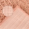 Unique Bargains Chenille Non-Slip Plain Washable Soft Bathroom Rugs Bath Mat 1 Pc - 4 of 4