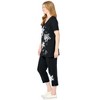 Woman Within Plus Size Starfish Tee And Capri Set - 4 of 4