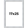 PosterPalooza | Classic Silver Picture Frame - UV Acrylic, Foam Board Backing, Hanging Hardware - 2 of 4