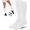 Men's Tube Socks, 6 PAIRS, Over the Calf High 24", Size 9-10-13-15 - 2 of 4