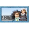 PosterPalooza | Panoramic Shabby Chic Blue Picture Frame - UV Acrylic, Foam Board Backing, Hanging Hardware - 2 of 4