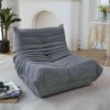 CAVINAS Polyester Bean Bag Chair,Lazy Floor Sofa Chair with High-Density Memory Foam and Armless Design,Cozy Lounge Chair for Living Room - 2 of 4
