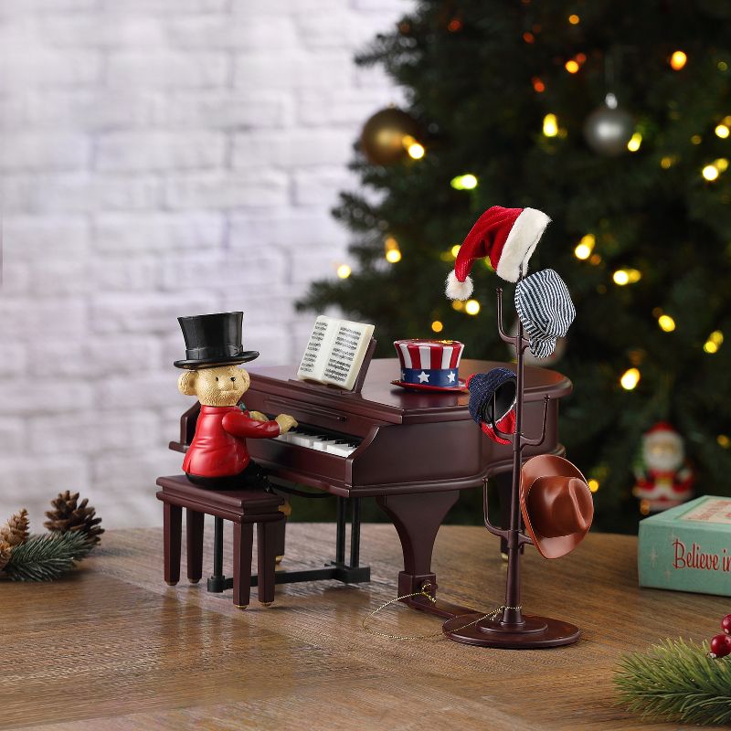 Mr. Christmas 90th Anniversary Collection - Animated & Musical Teddy Takes Requests, 2 of 9